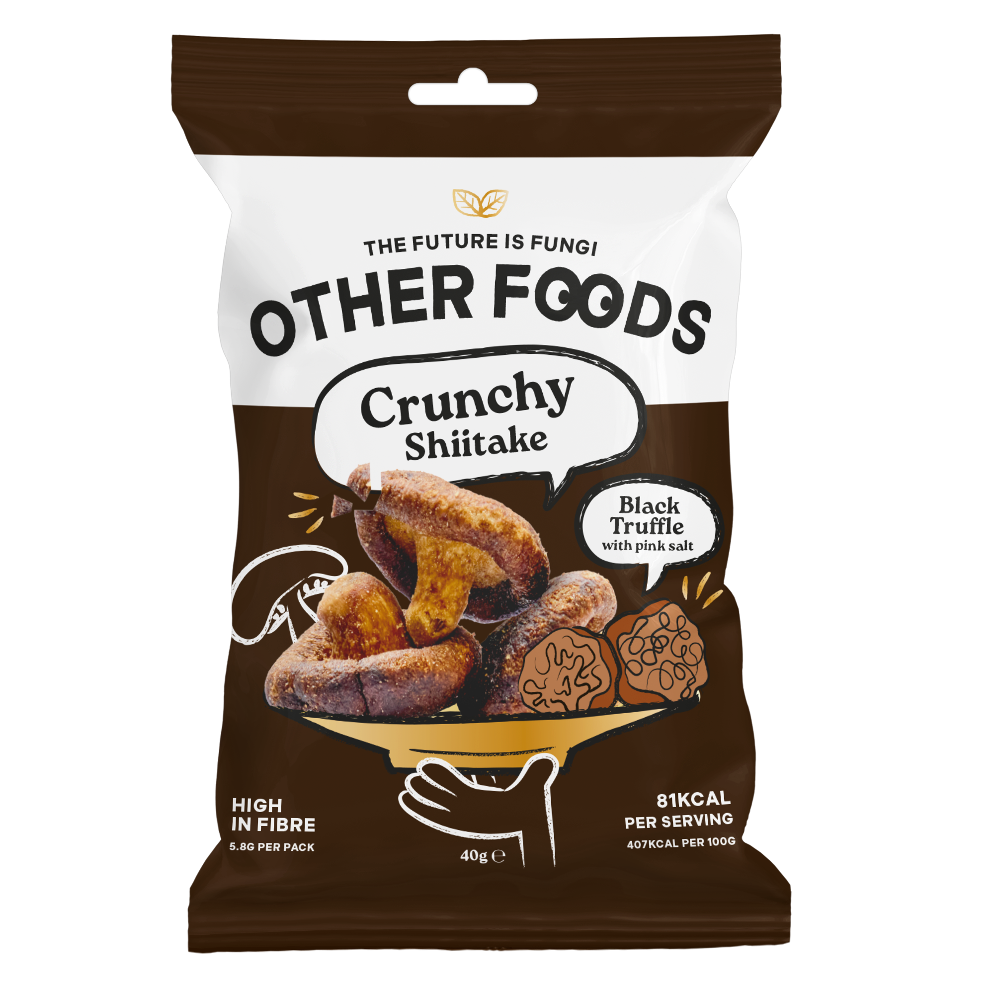 Truffle Shiitake Mushroom Chips (8x40g)