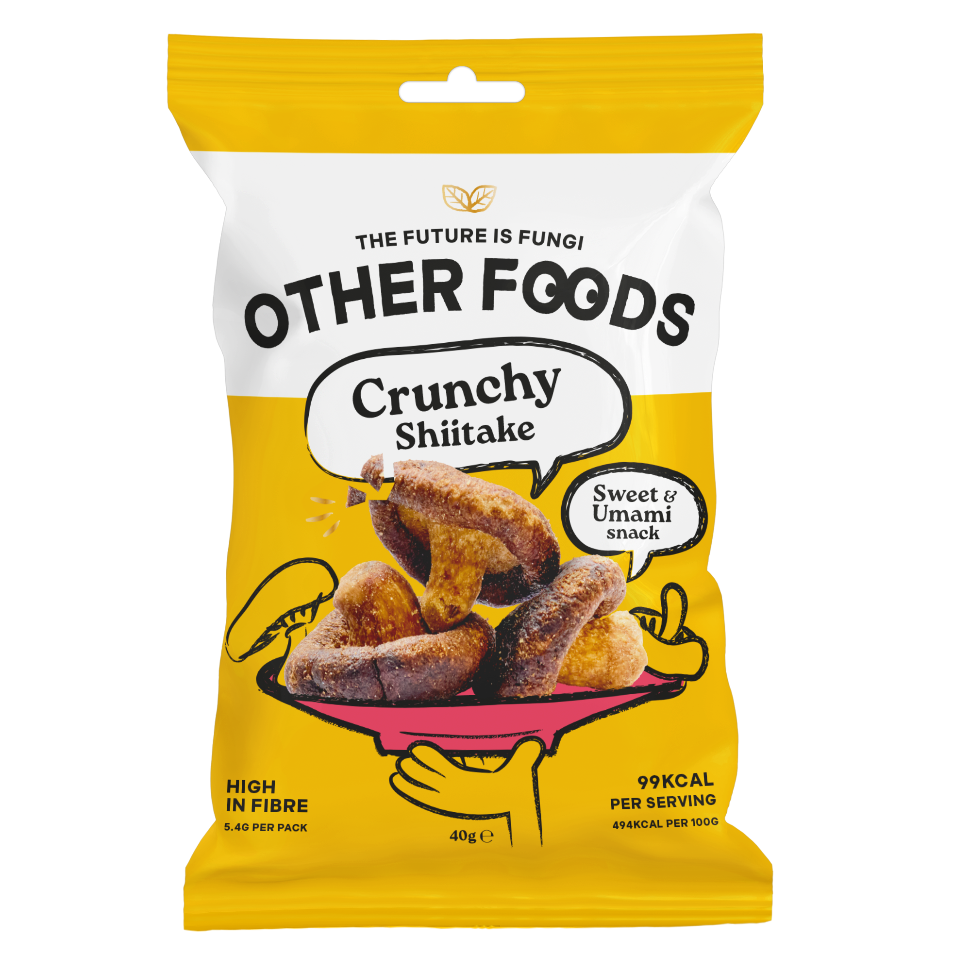 Shiitake Mushroom Chips (8x40g)