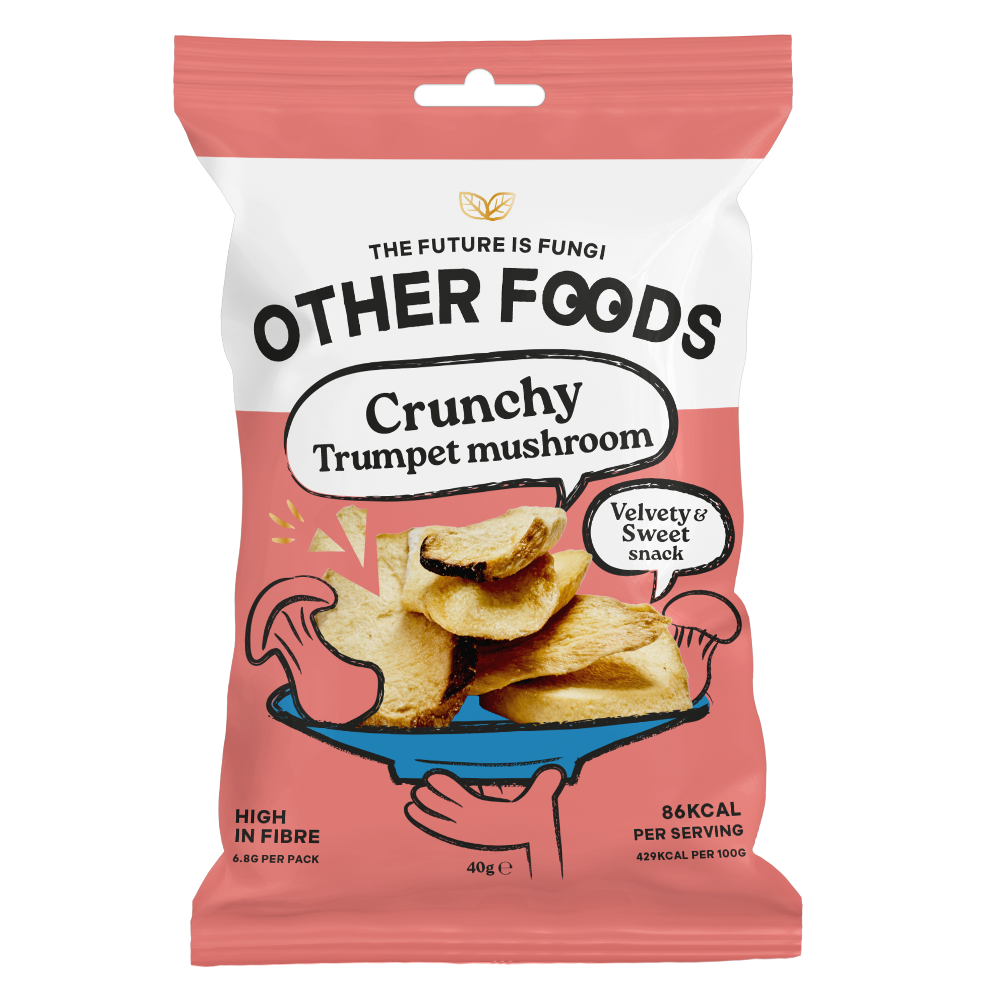 Trumpet Mushroom Chips (8x40g)